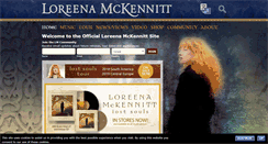 Desktop Screenshot of loreenamckennitt.com