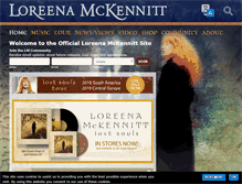 Tablet Screenshot of loreenamckennitt.com